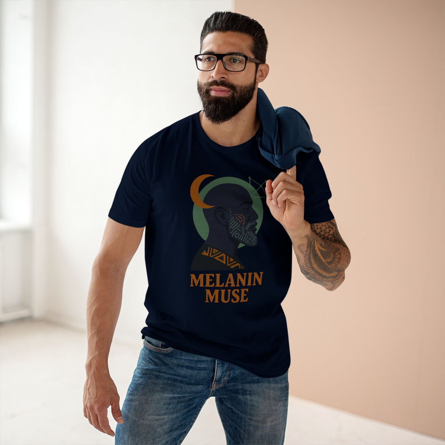 Men Tee- Muse of Wisdom| Melanin Muse Collection