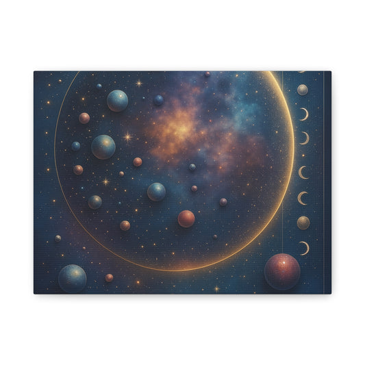"Cosmic Universe" Canvas Art Print